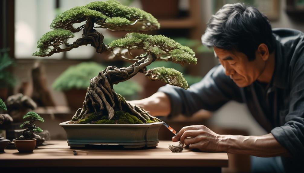 What Techniques Create Artistic Miniature Tree Landscapes? 1 bonsai tree care guide