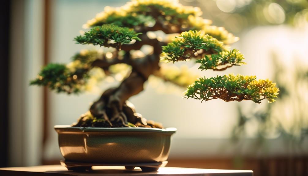 bonsai tree sunlight care