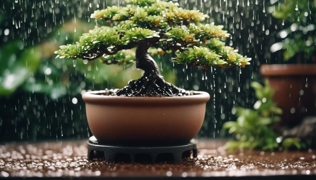 bonsai watering guidelines
