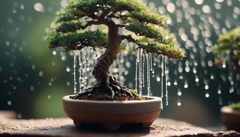 effective bonsai watering methods