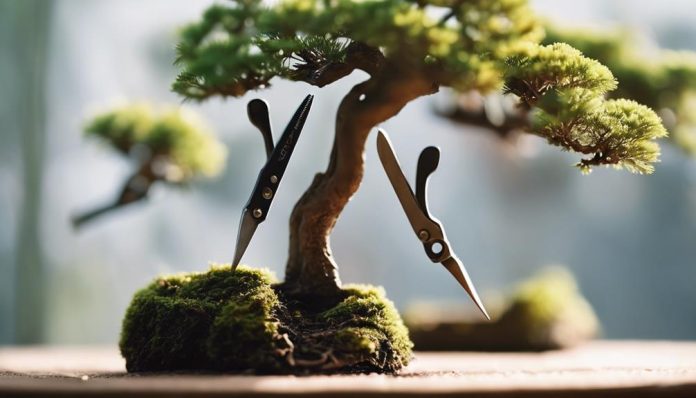 bonsai pruning and shaping