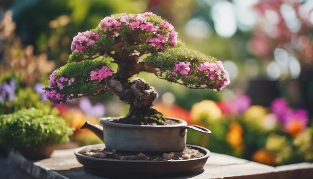 bonsai tree summer care