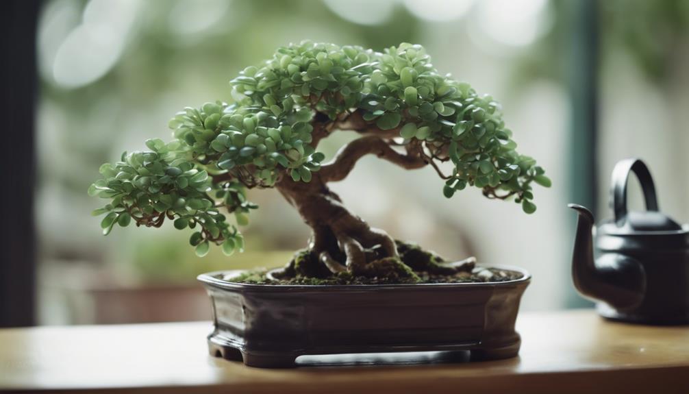dwarf jade bonsai care