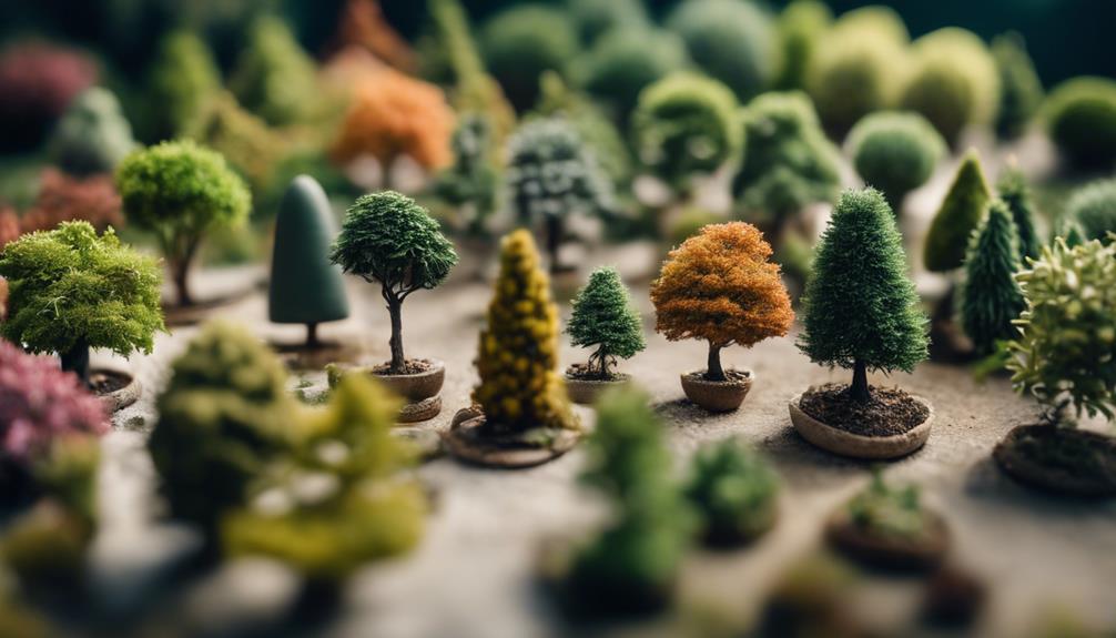 growing bonsai trees carefully