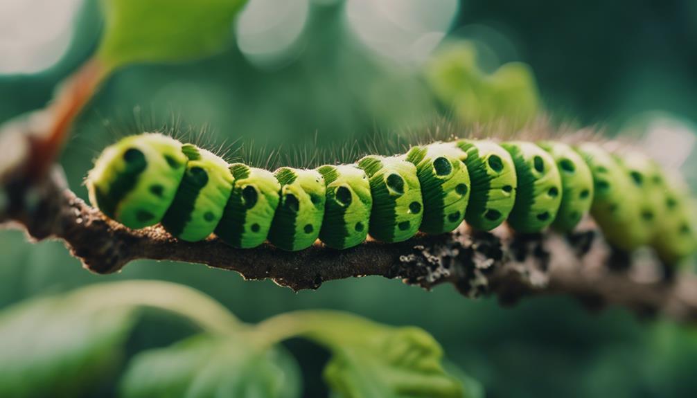 protecting foliage from caterpillars