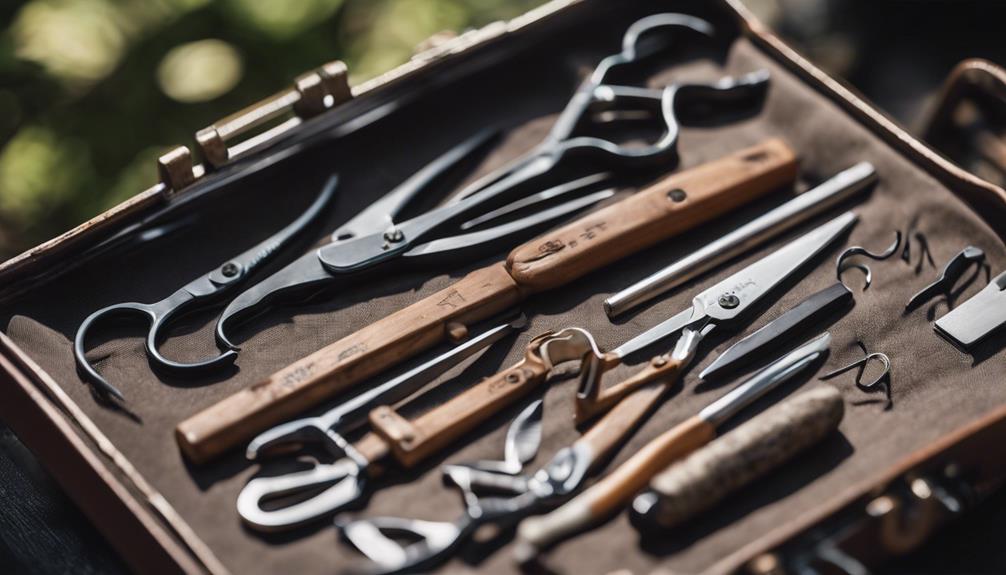 selecting bonsai tools carefully