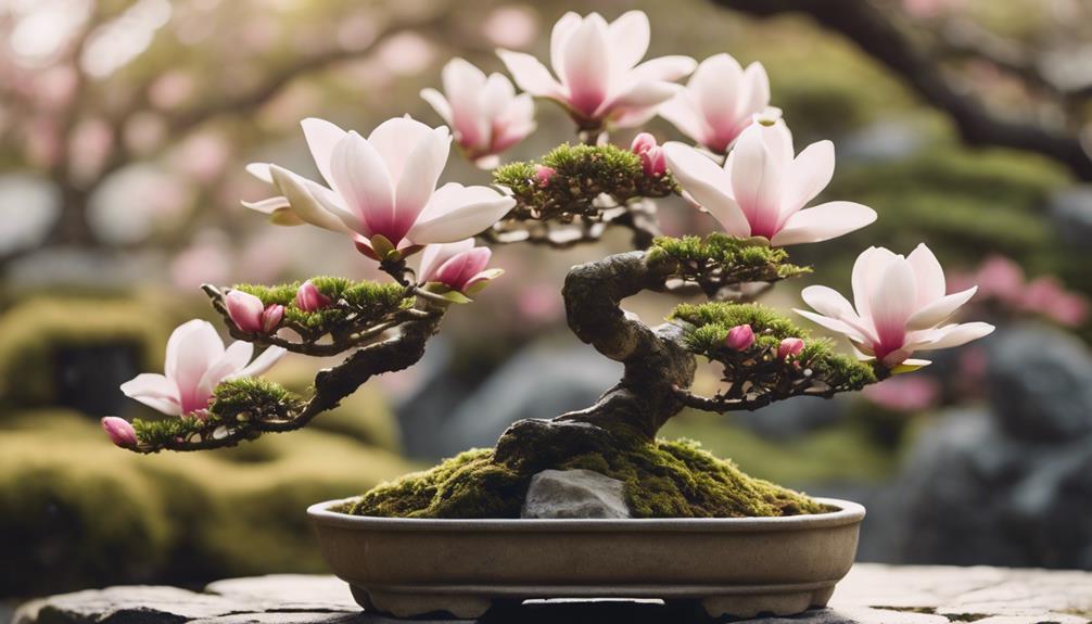unique magnolia bonsai features